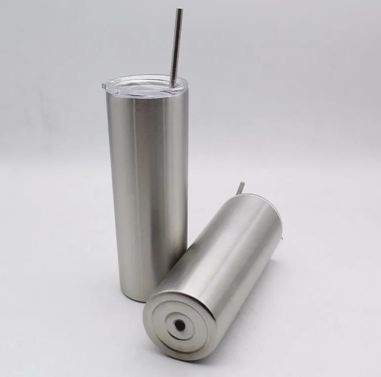 50pcs 20oz Straight Stainless Steel double wall vacuum Insulated Tumblers
