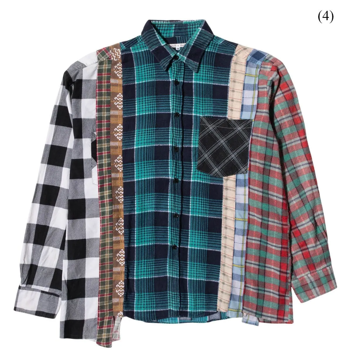 7 CUTS FLANNEL SHIRT FW21 (MEDIUM/MULTIPLE STYLES)