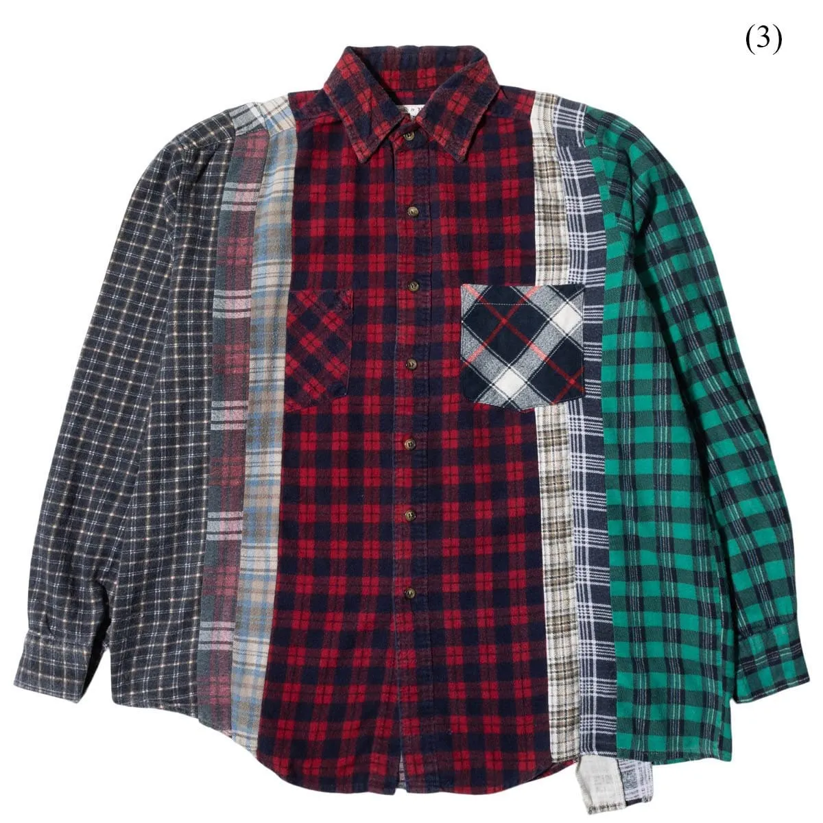 7 CUTS FLANNEL SHIRT FW21 (MEDIUM/MULTIPLE STYLES)