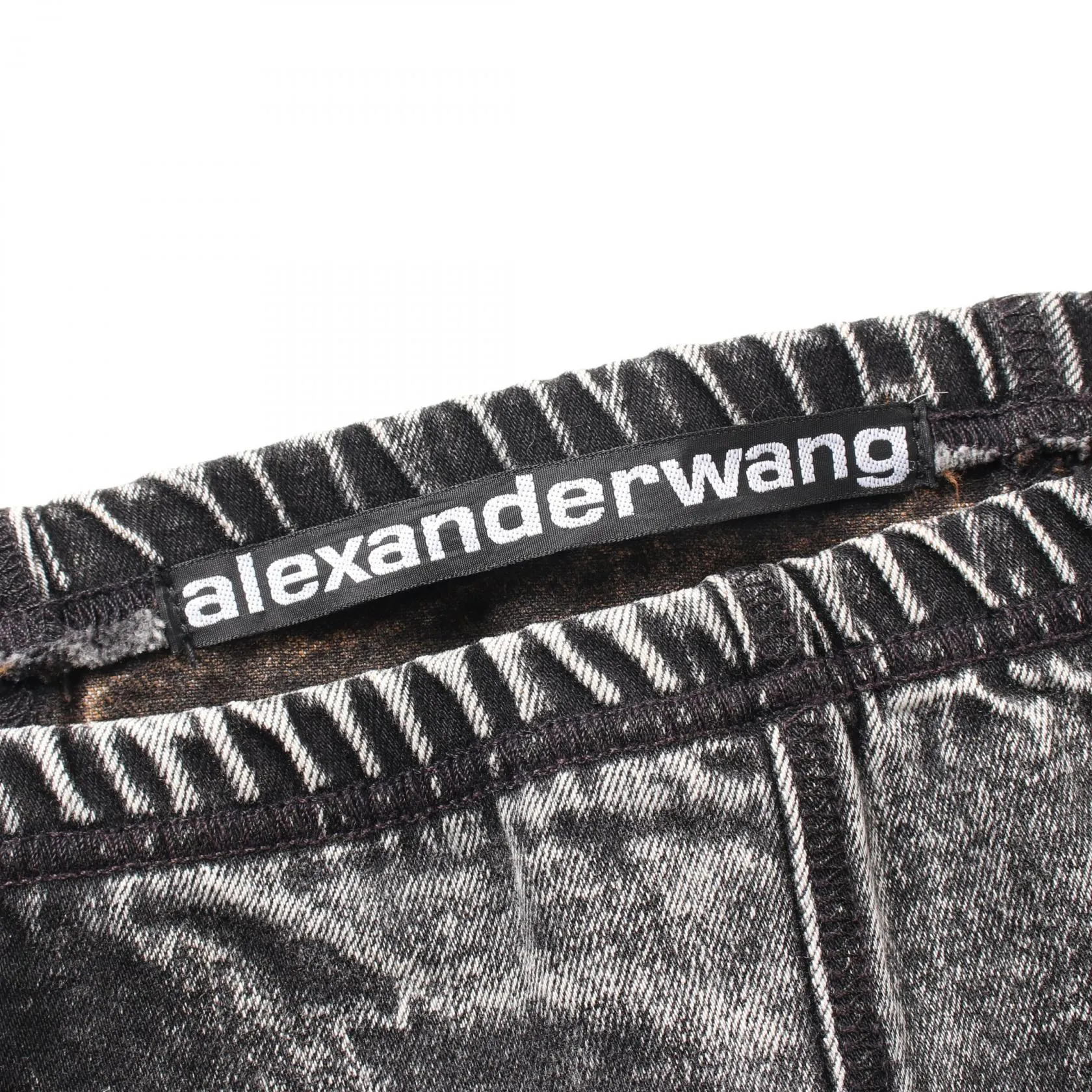 Alexander Wang Denim Pants Cotton Gray