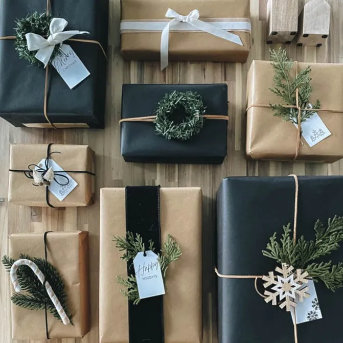 Brown Wrapping Paper Roll - 8m Roll
