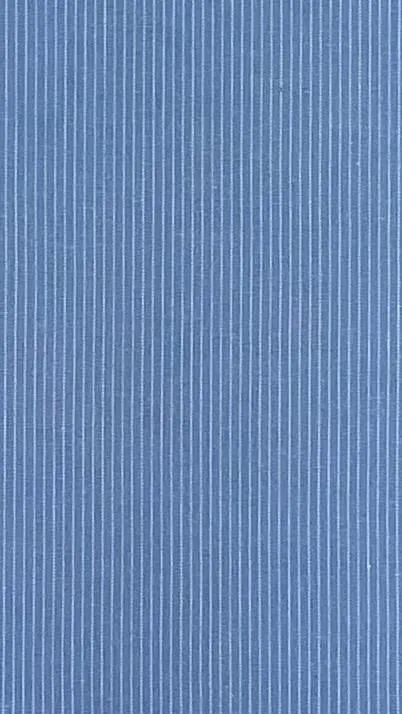 COTTON POPLIN YARN DYED "MINI" STRIPE STRETCHED WOVEN - SHIRTING FABRIC<br><h6>8-FBLUE/WHITE<br>061-CPOXS MINI</h6>