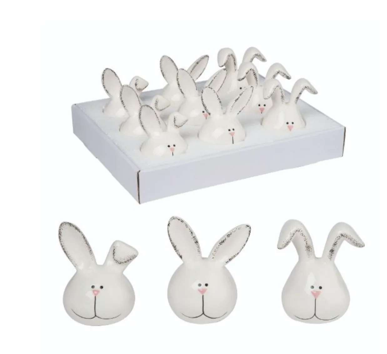 Dolomite Bunny Head - 3 Styles