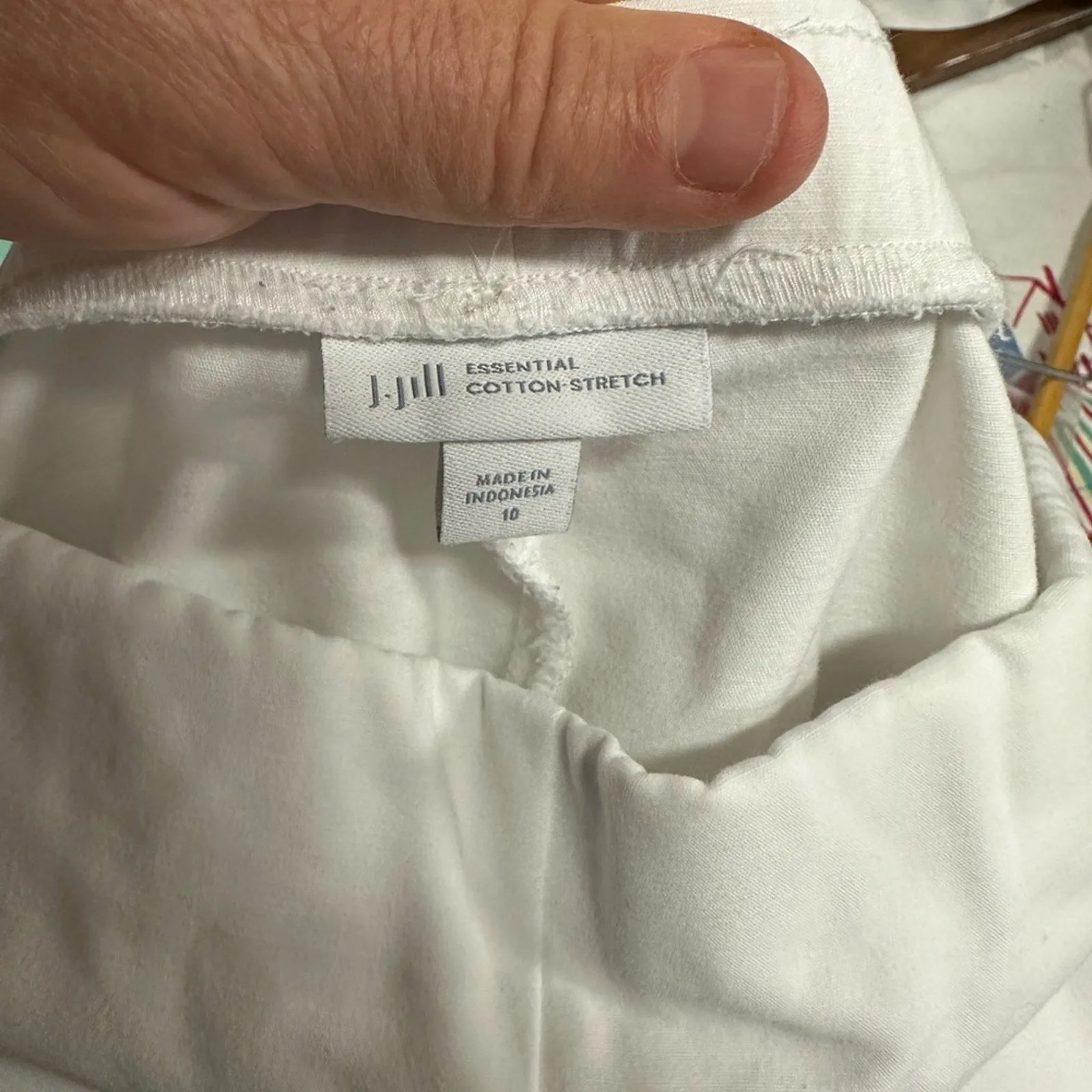 J. Jill Essential Cotton Stretch Pants