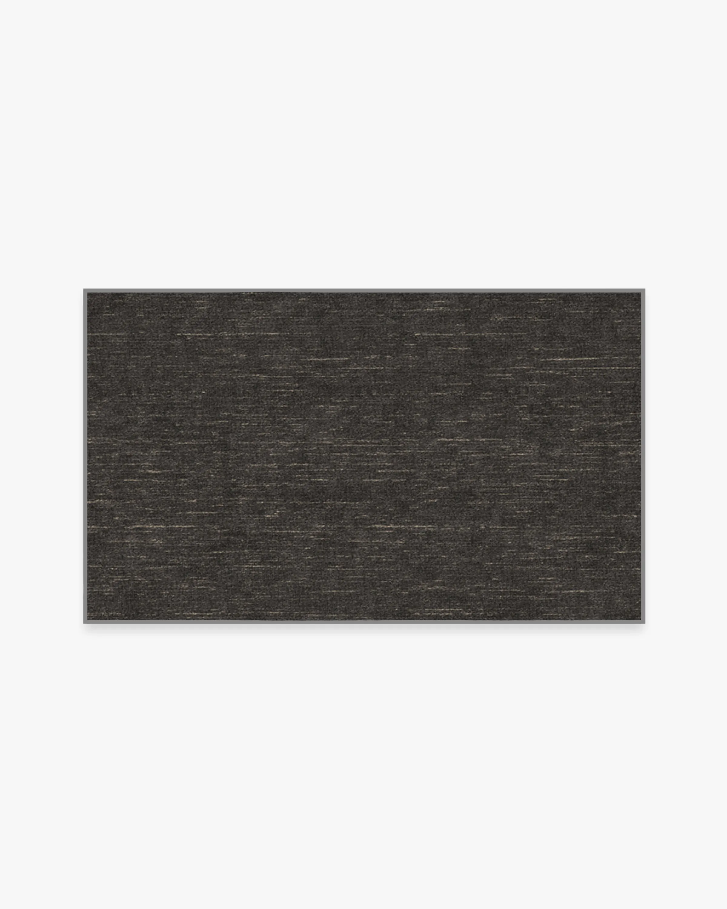 Melange Solid Charcoal Rug
