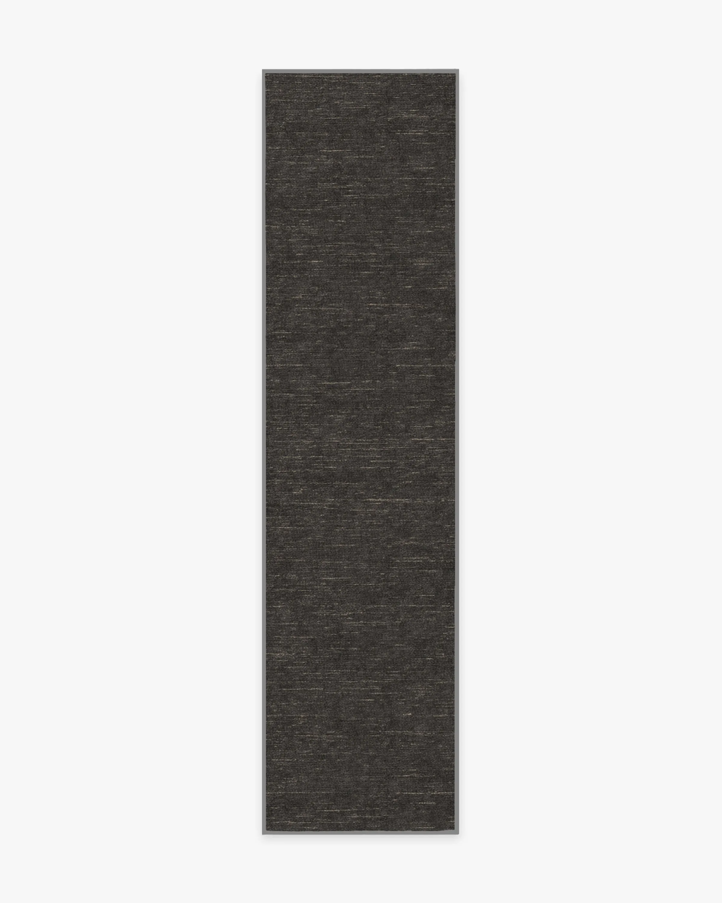 Melange Solid Charcoal Rug