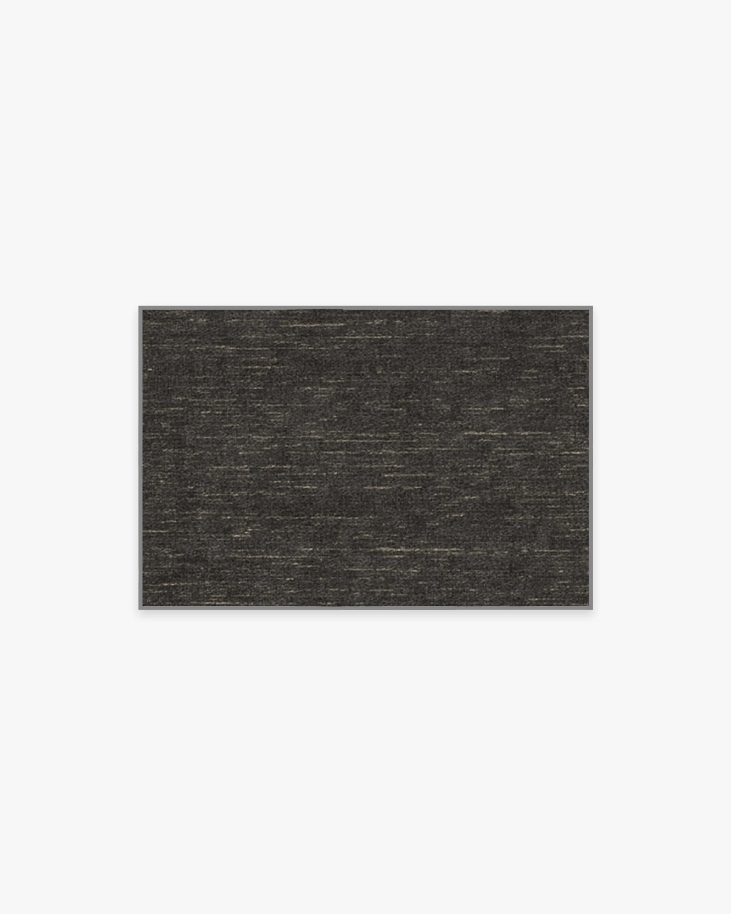 Melange Solid Charcoal Rug