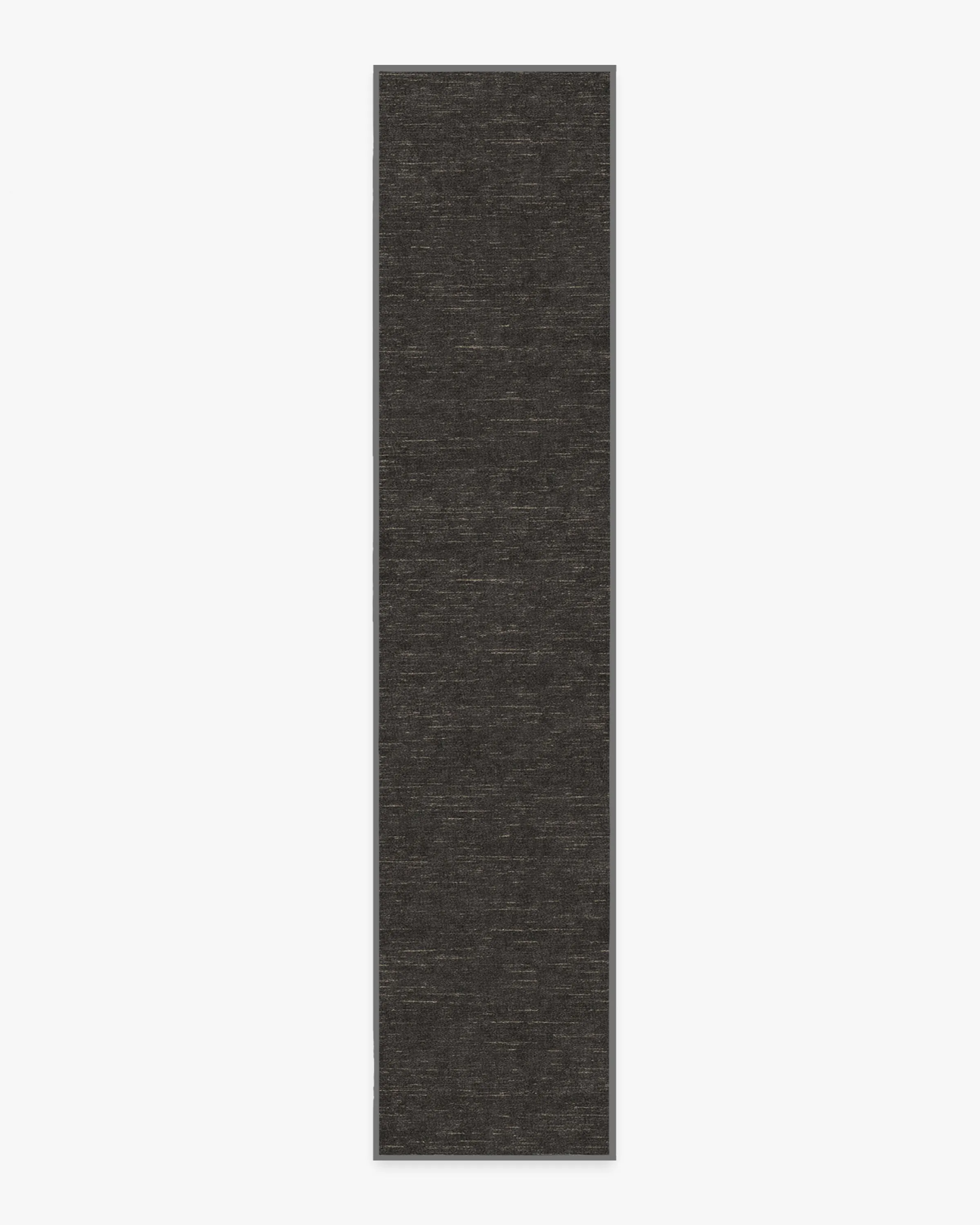 Melange Solid Charcoal Rug