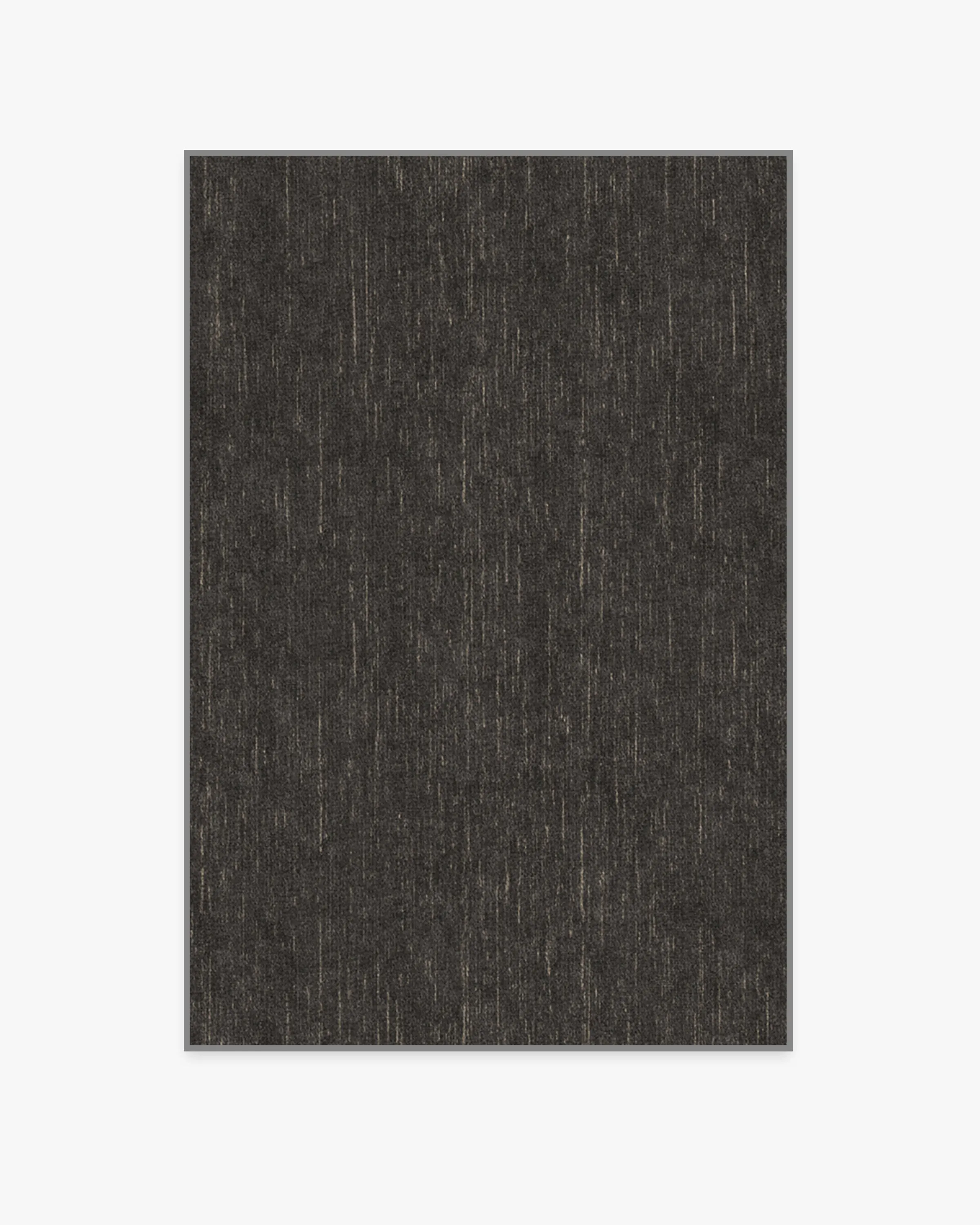Melange Solid Charcoal Rug