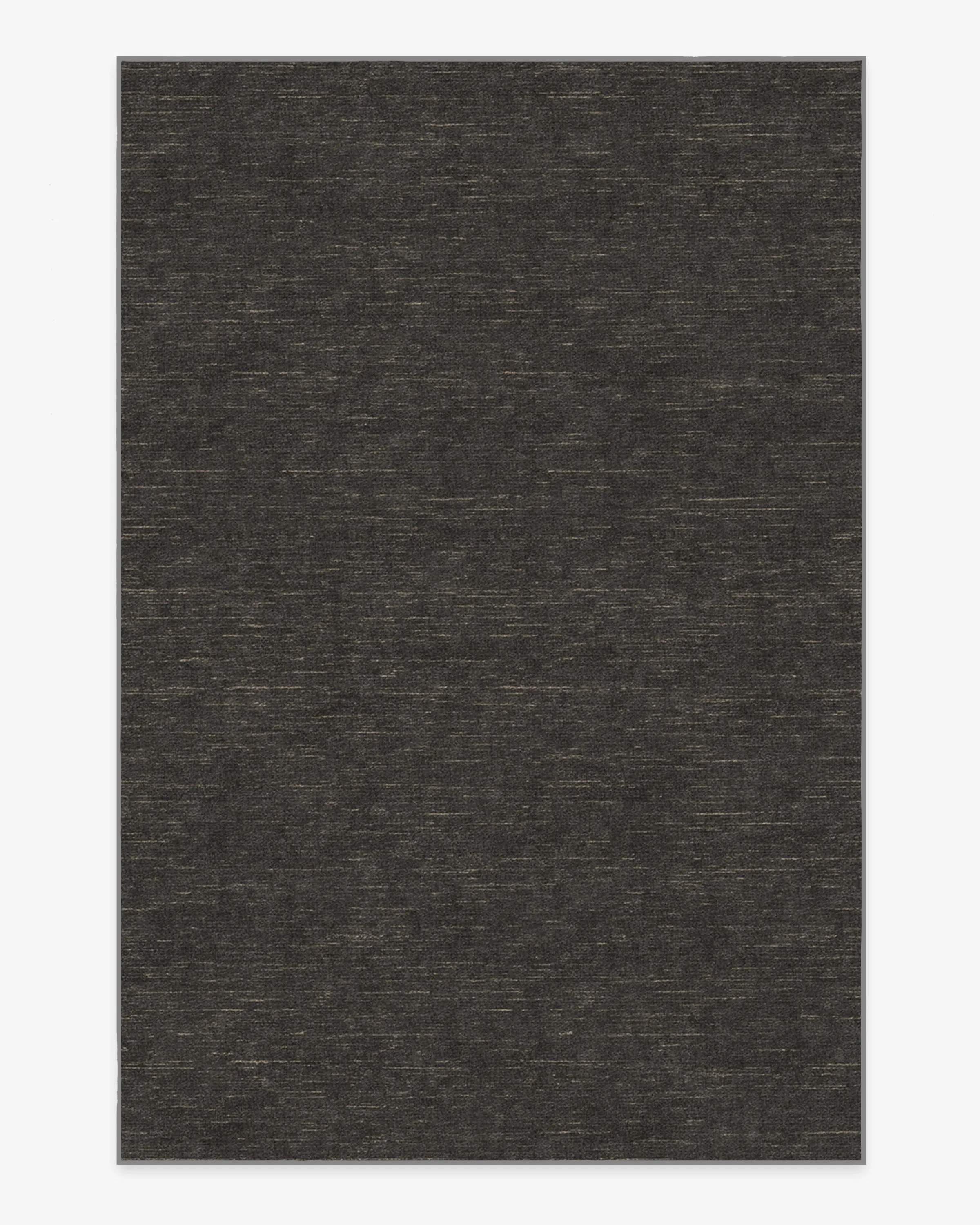 Melange Solid Charcoal Rug