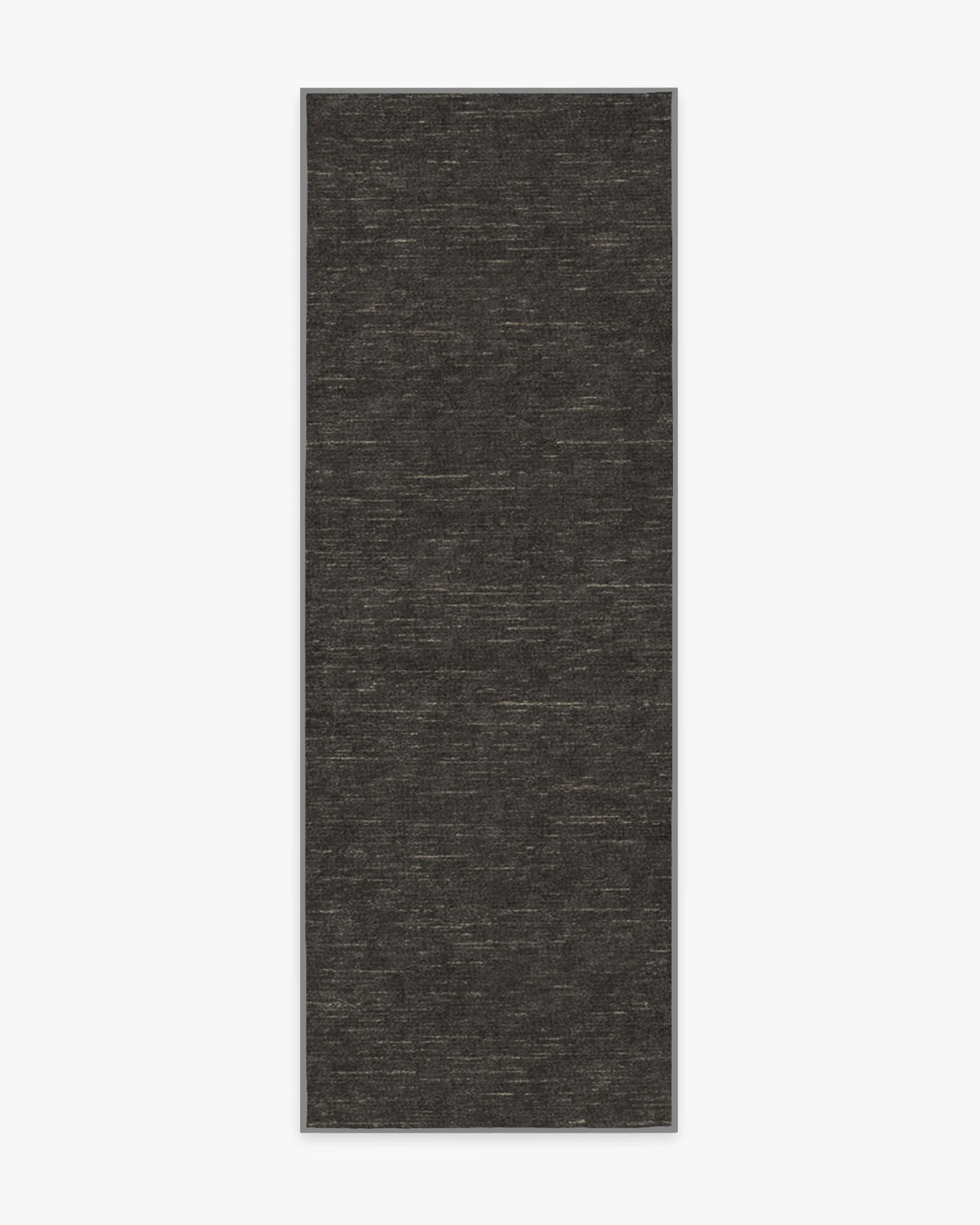 Melange Solid Charcoal Rug