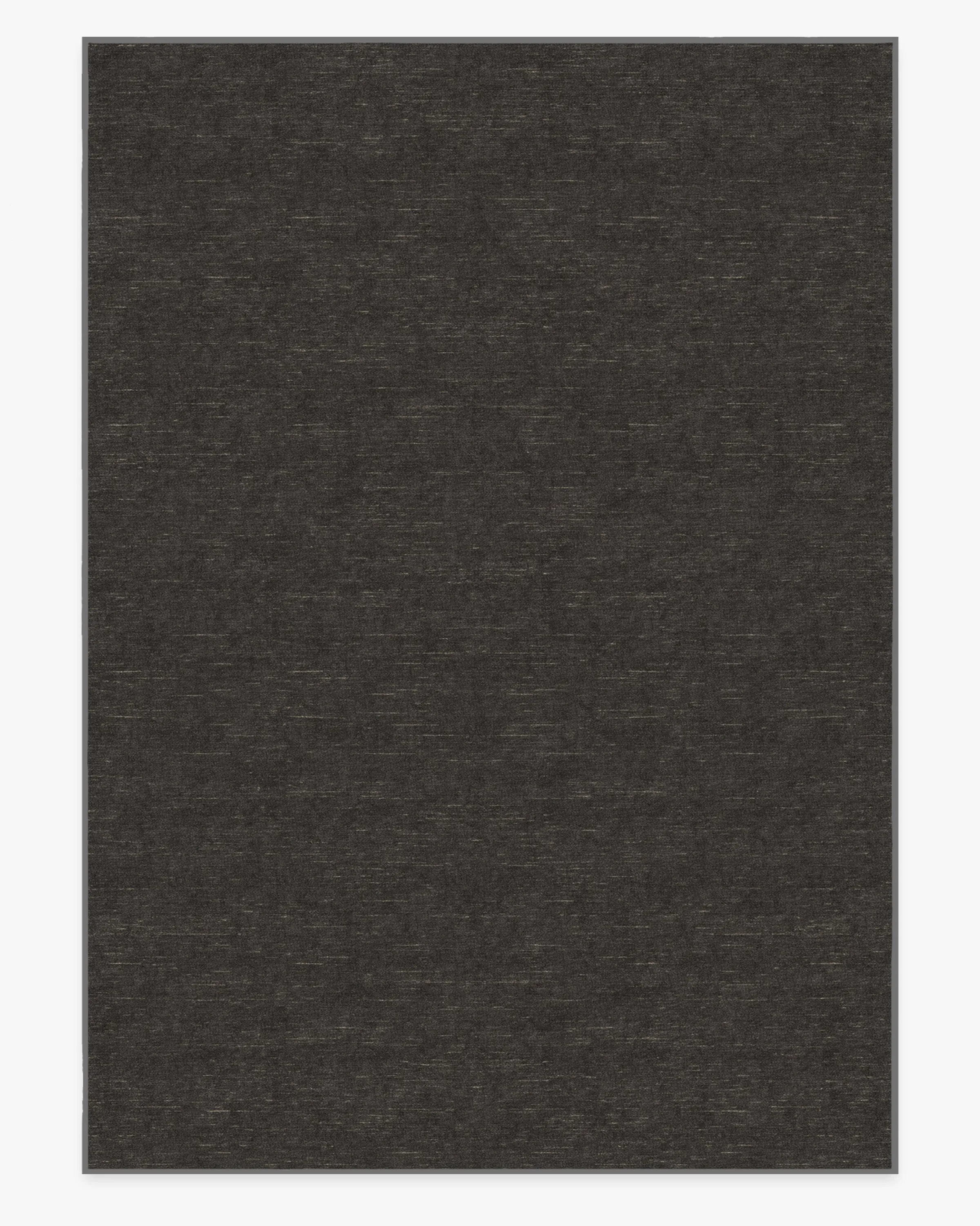 Melange Solid Charcoal Rug