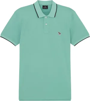Paul Smith Ps Men's Organic Cotton Zebra Polo Shirt with Contrast Tipping