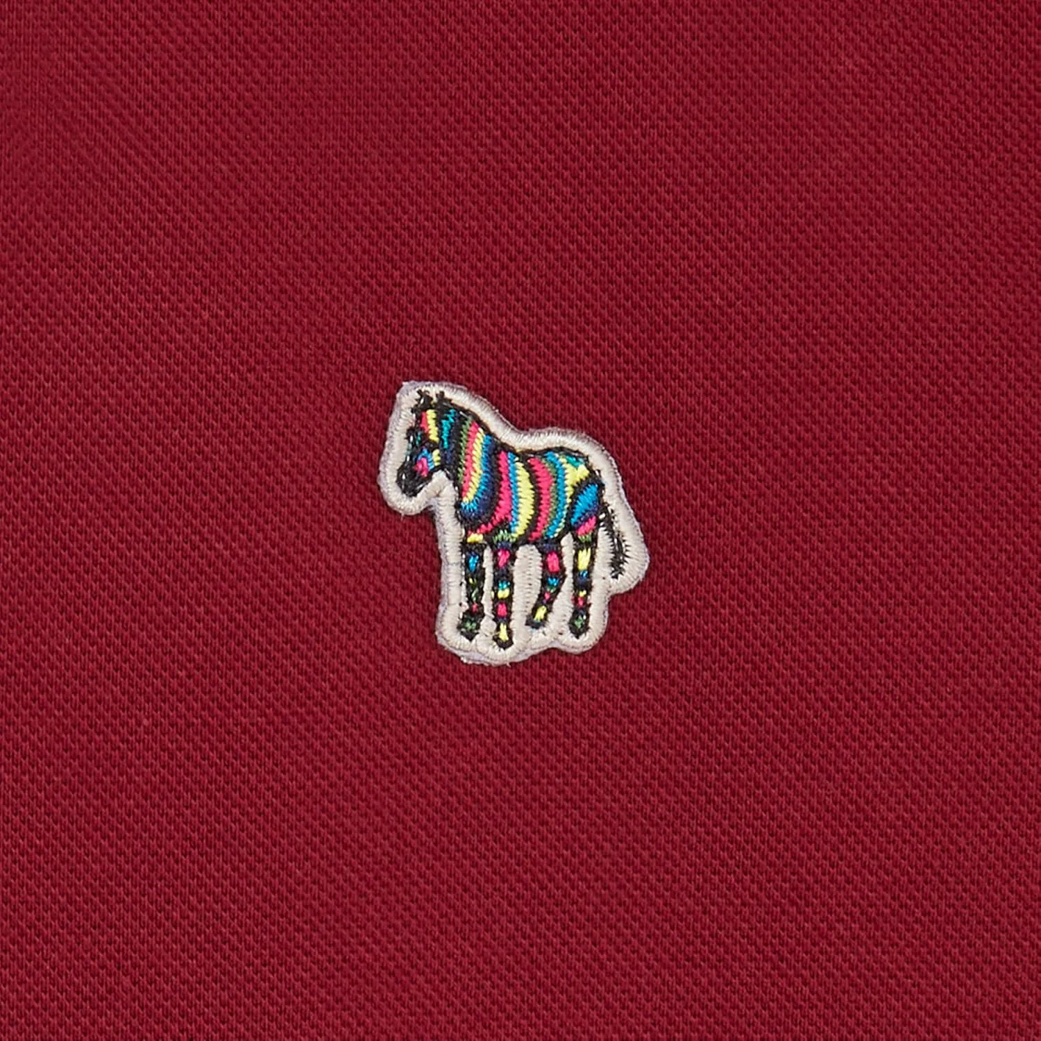 Paul Smith Ps Men's Organic Cotton Zebra Polo Shirt with Contrast Tipping