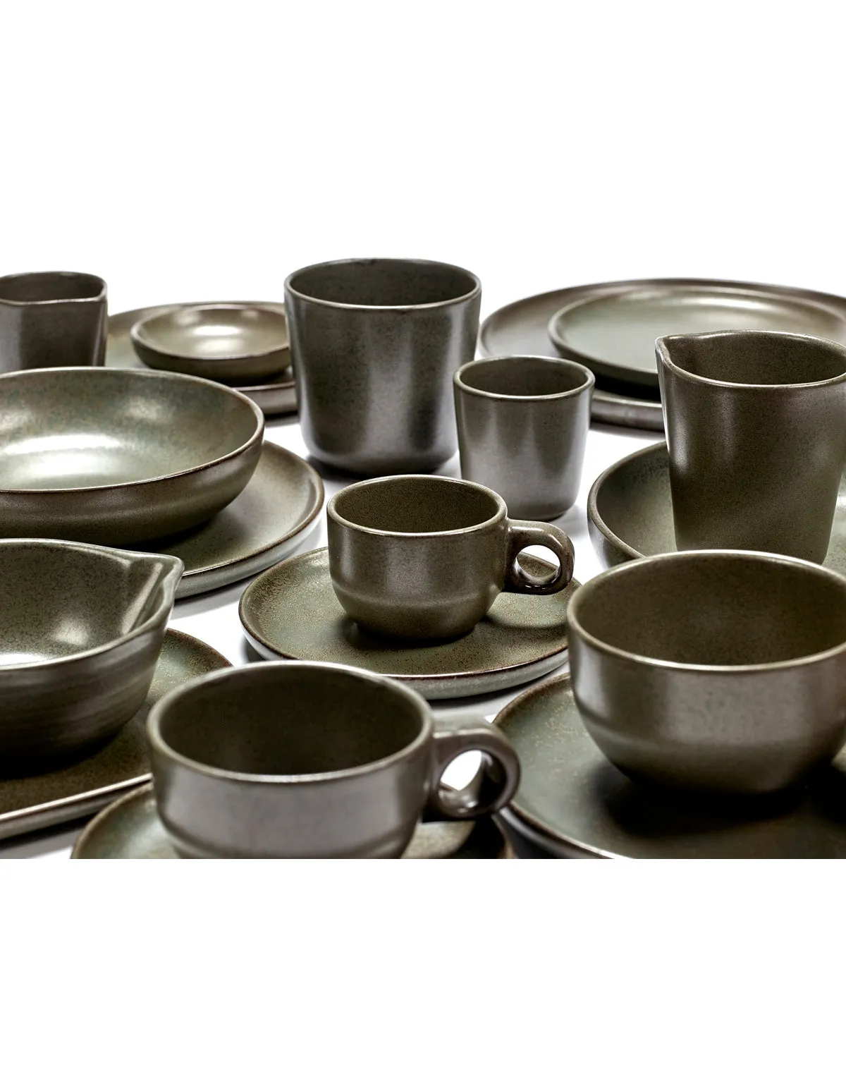 Ristretto Stoneware Cups Available in 2 Styles