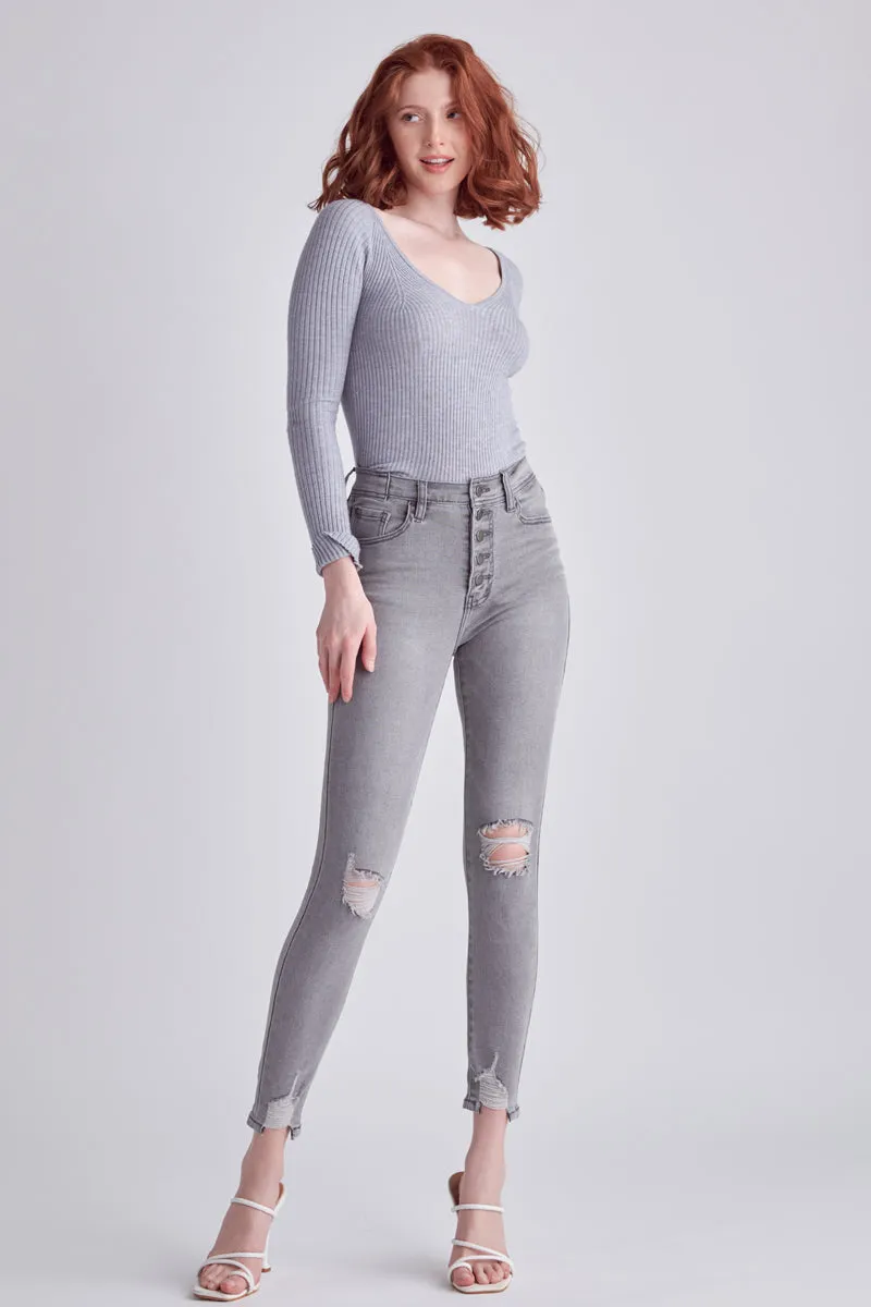 Stacey High Rise Ankle Skinny Jeans