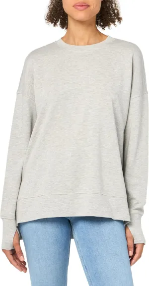 Sweaty Betty Women's After Class Longline Crewneck with Side Slit Sweatshirt