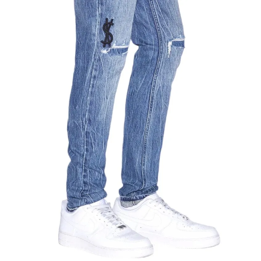 Van Winkle Denim Jeans (Blue) - KMPS24DJ018098