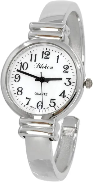 Women's Classic Easy Read Bangle Cuff Watch