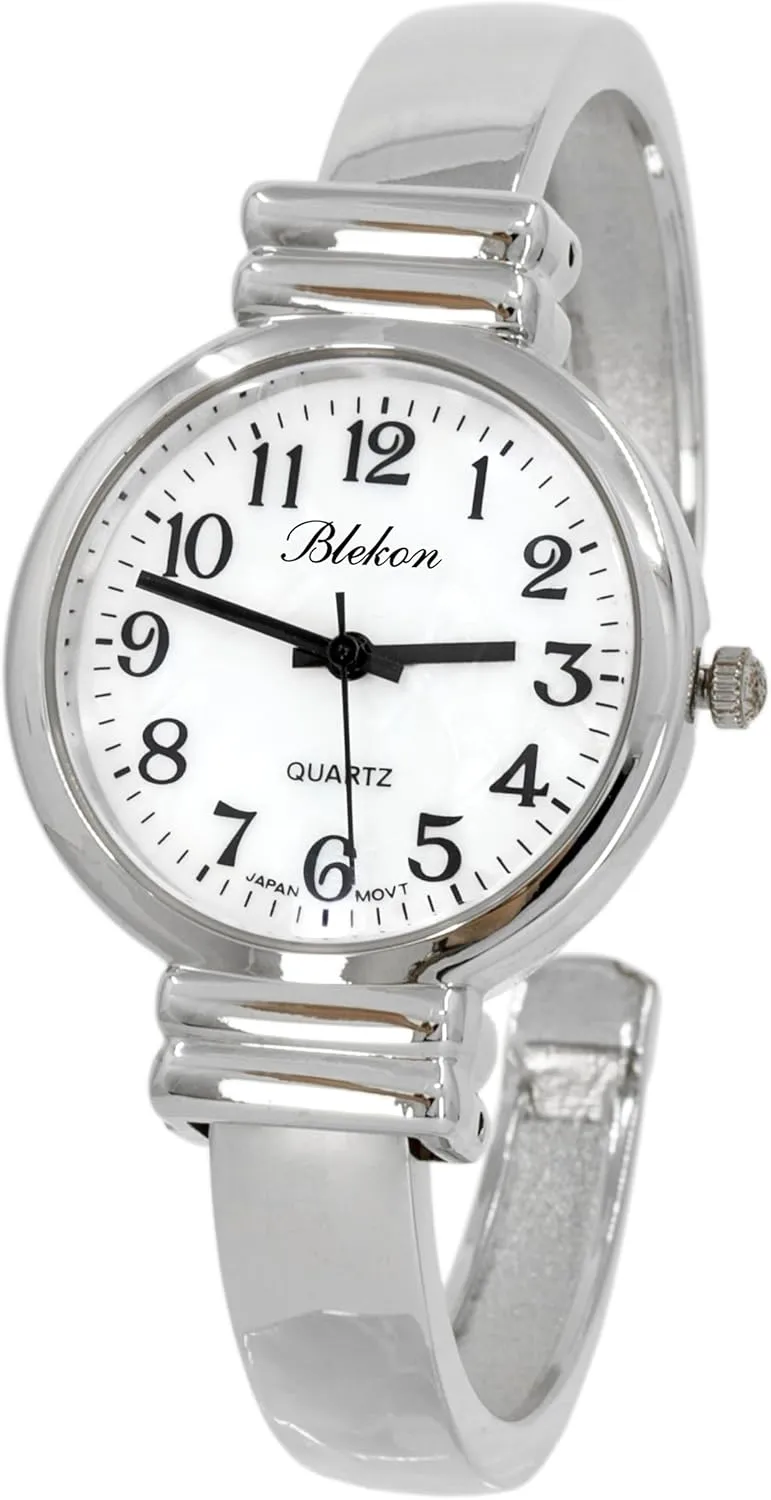 Women's Classic Easy Read Bangle Cuff Watch
