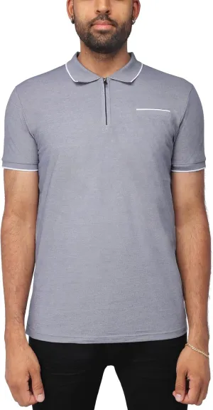 X RAY Men's Polo Shirts Short Sleeve, Slim Performance Stretch Cotton Golf Polos for Men