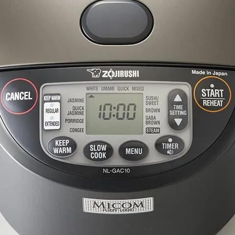 Zojirushi Umami® Micom Rice Cooker NL-GAC
